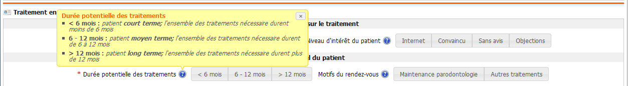 Affichage de l’aide